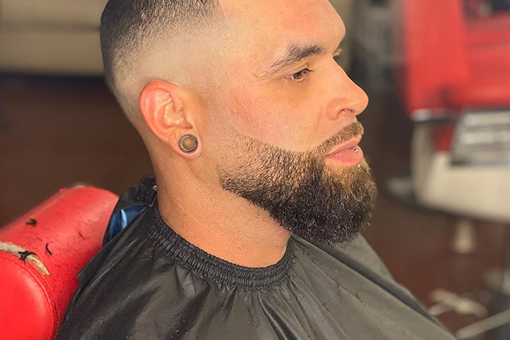 Coupe réalisée au Salon Barbier Bill-K à Longueuil