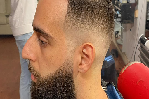 Coupe réalisée au Salon Barbier Bill-K à Longueuil
