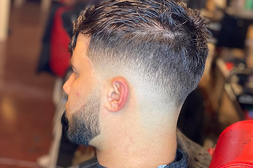 Coupe réalisée au Salon Barbier Bill-K à Longueuil