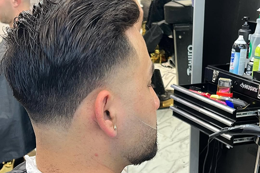 Coupe réalisée au Salon Barbier Bill-K à Longueuil